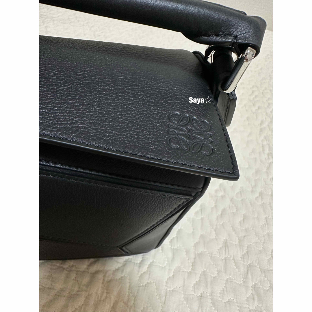 LOEWE(ロエベ)のLOEWE ロエベ パズルバッグ スモール 黒 ブラック レディースのバッグ(ショルダーバッグ)の商品写真