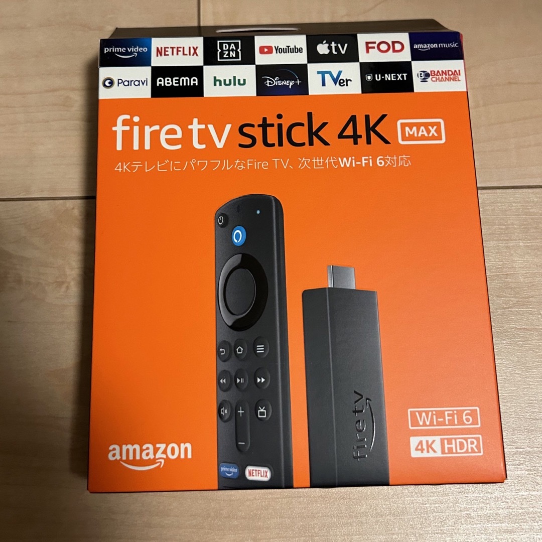 新品未開封　Amazon fire stick 4k max