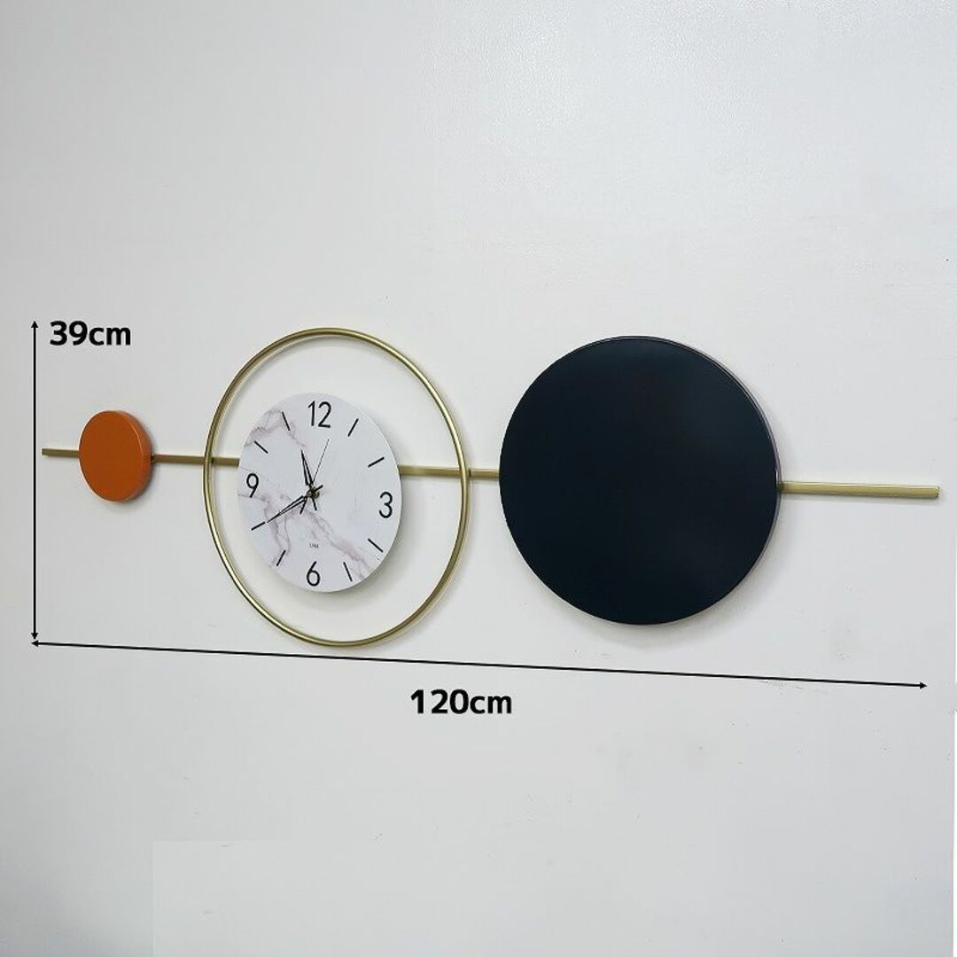 壁掛け時計 おしゃれ 北欧 玄関 ホテル ウォールクロック 高級 BT-134 7