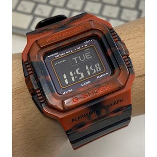 ジーショック(G-SHOCK)のG-SHOCK/ジャミン/G-5500/迷彩/マーブル/カモ/ソーラー/オレンジ(腕時計(デジタル))