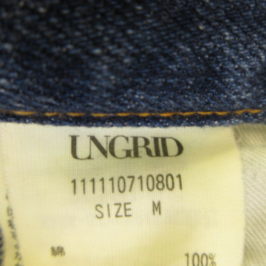 Ungrid(アングリッド)のアングリッド UNGRID ショートパンツ デニム ダメージ 紺 M レディースのパンツ(ショートパンツ)の商品写真