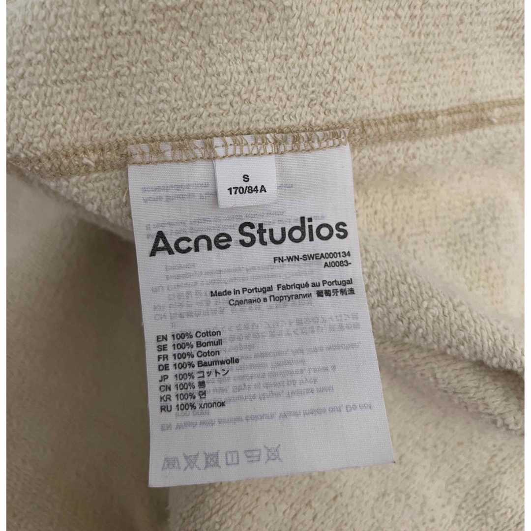 Acne Studios(アクネストゥディオズ)のAcne Studios スタンプロゴフーディ  レディースのトップス(パーカー)の商品写真