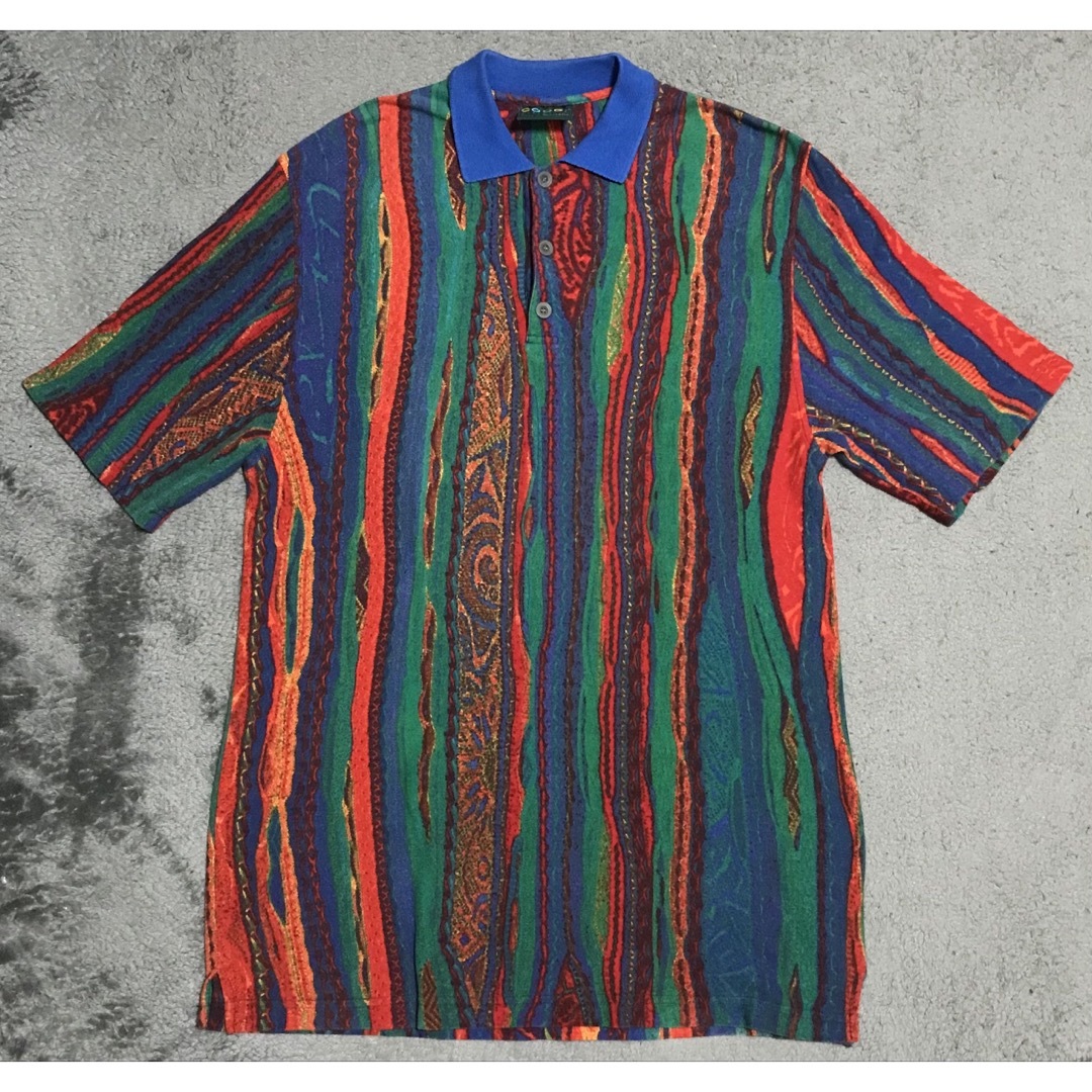 COOGI(クージー)のcoogi マルチカラー　ポロシャツ メンズのトップス(ポロシャツ)の商品写真