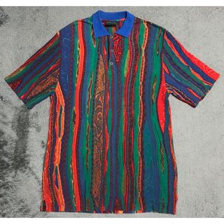 クージー(COOGI)のcoogi マルチカラー　ポロシャツ(ポロシャツ)