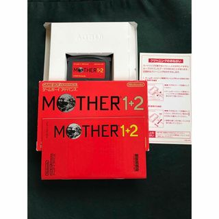 ゲームボーイアドバンス(ゲームボーイアドバンス)のMATHER1＋2 ゲームボーイアドバンスソフト(携帯用ゲームソフト)