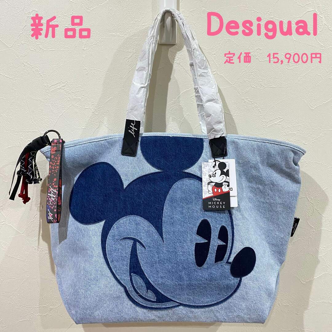 Desigual×ミッキー　トートバッグ