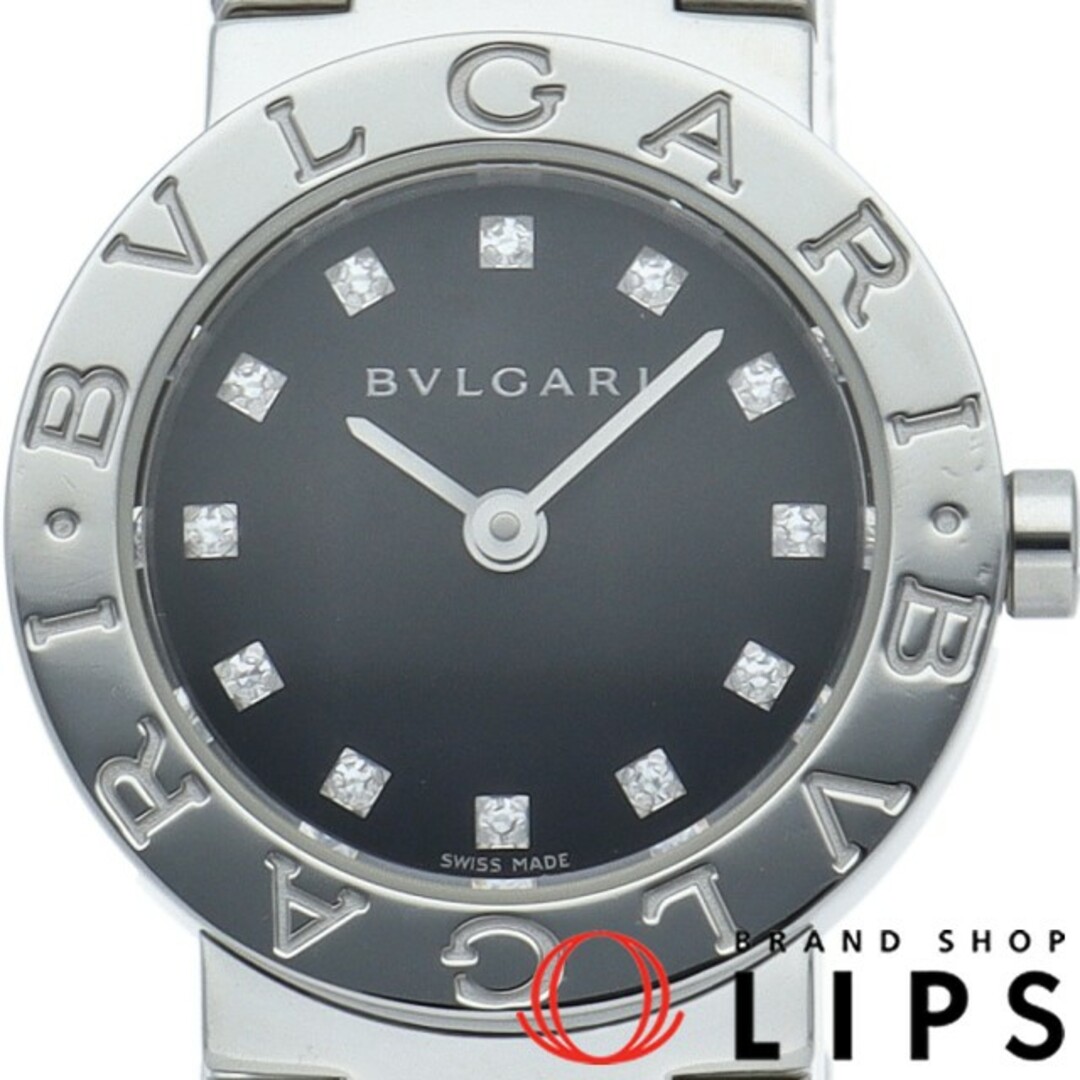 BVLGARI - ブルガリ ブルガリ ブルガリ 23㎜ 12Pダイヤ レディース時計
