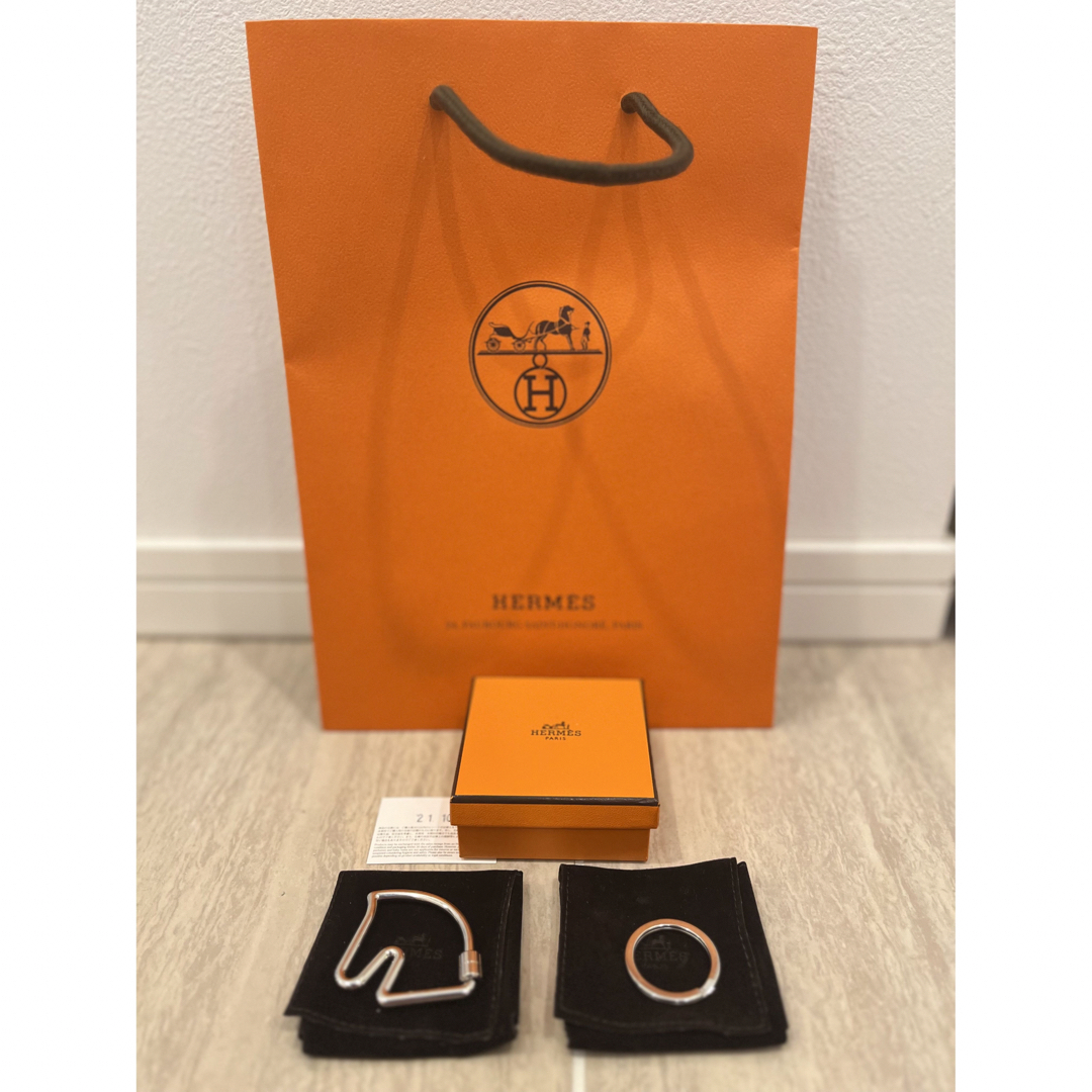【HERMES/エルメス】シュヴァル⭐︎キーリング⭐︎美品