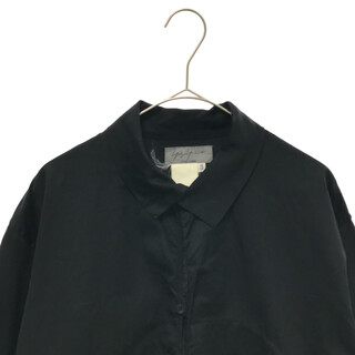 Yohji Yamamoto POUR HOMME ヨウジヤマモト プールオム 90s スッキパープルオーバーシャツ ブラック