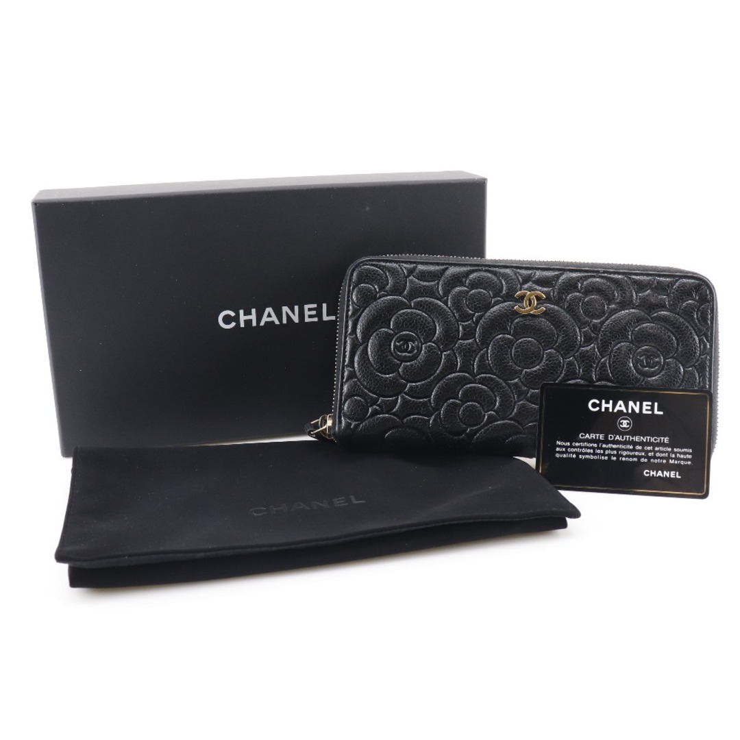 国際格安配送 【CHANEL】シャネル カメリアエンボス ココマーク A82281