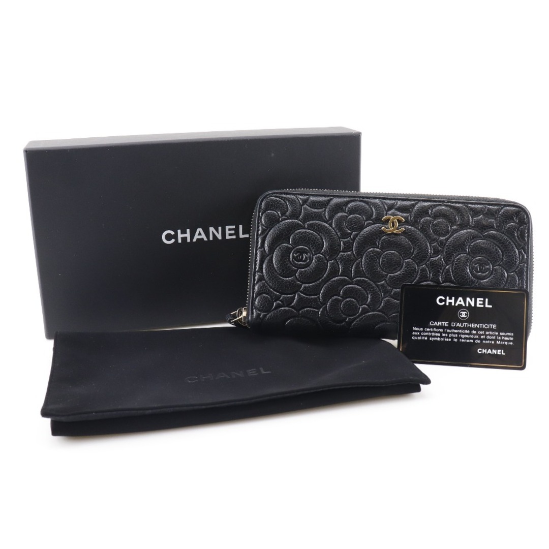 CHANEL - 【CHANEL】シャネル カメリアエンボス ココマーク A82281