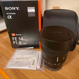 SONY 新品同様　保証あり　FE14mm F1.8GM  SEL14F18GM(レンズ(単焦点))