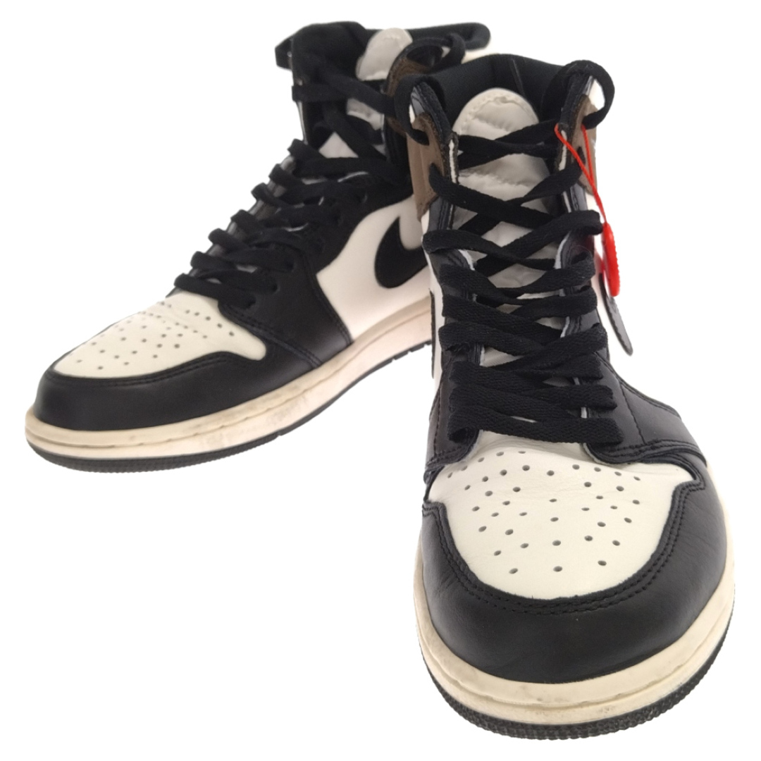 NIKE ナイキ AIR JORDAN 1 HIGH OG Sail/Dark Mocha/Black エアジョーダン1 ハイカットスニーカー  ダークモカ/ホワイト US10/28cm 555088-105