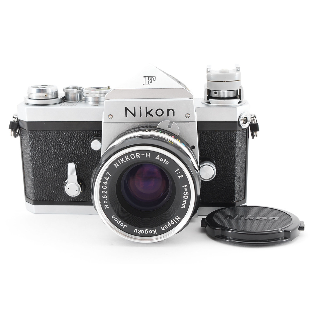 分解整備＆モルト交換済み Nikon F アイレベル 50mm F2 #5716