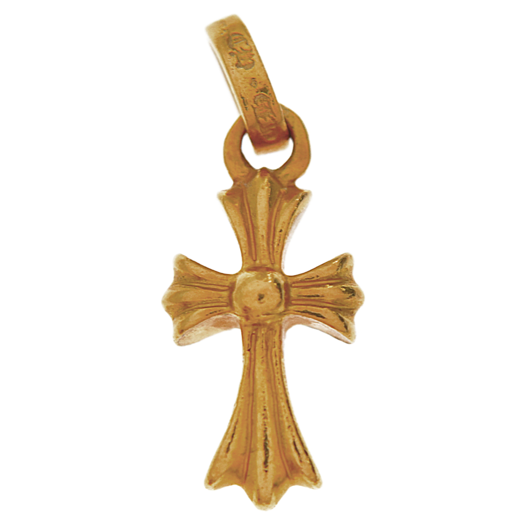 クロムハーツ 22K CRS BBYFAT DMND/ベイビーファット 両面1ダイヤ