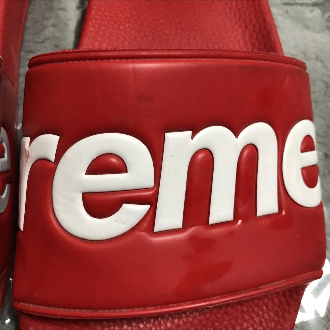 supreme ロゴサンダル