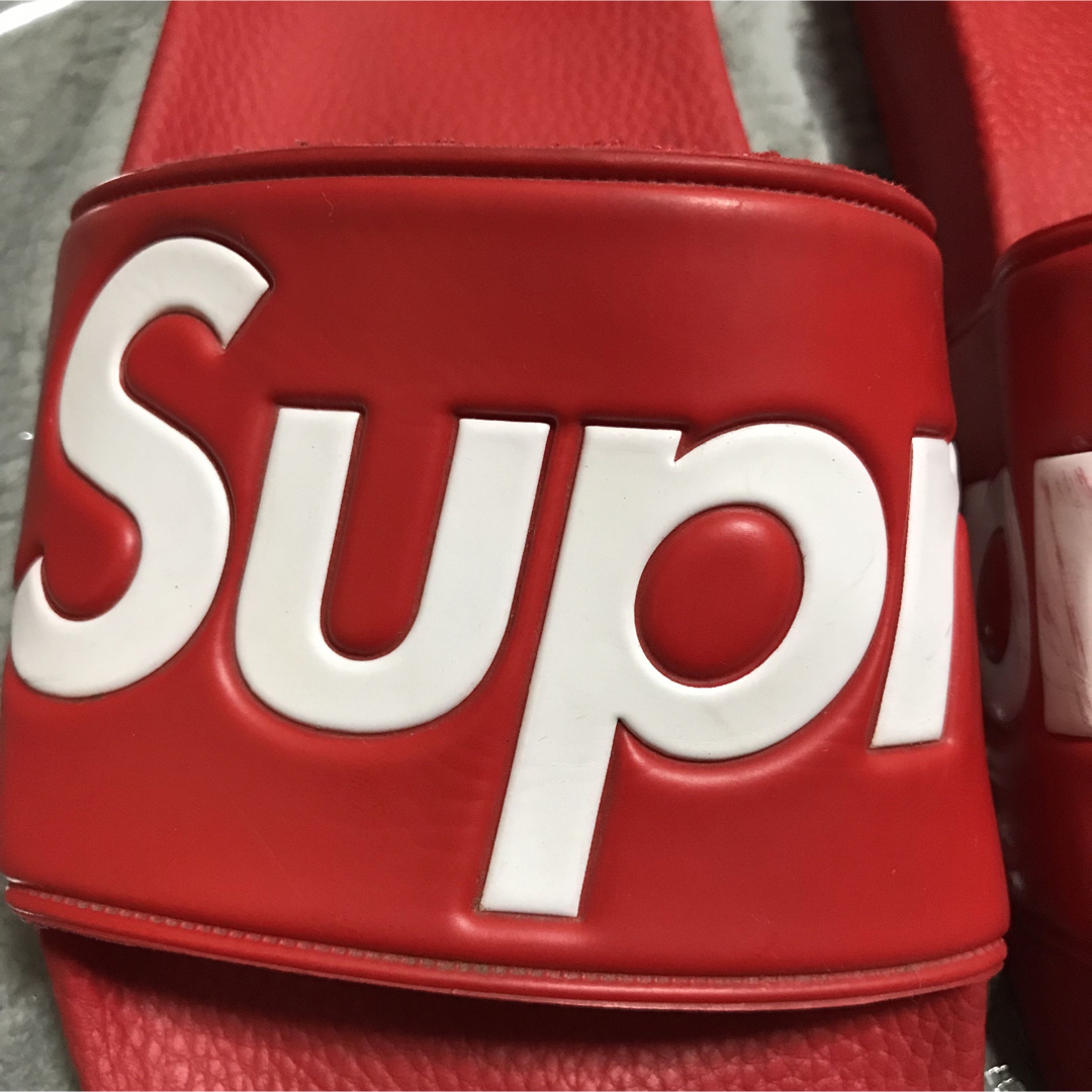 supreme ロゴサンダル