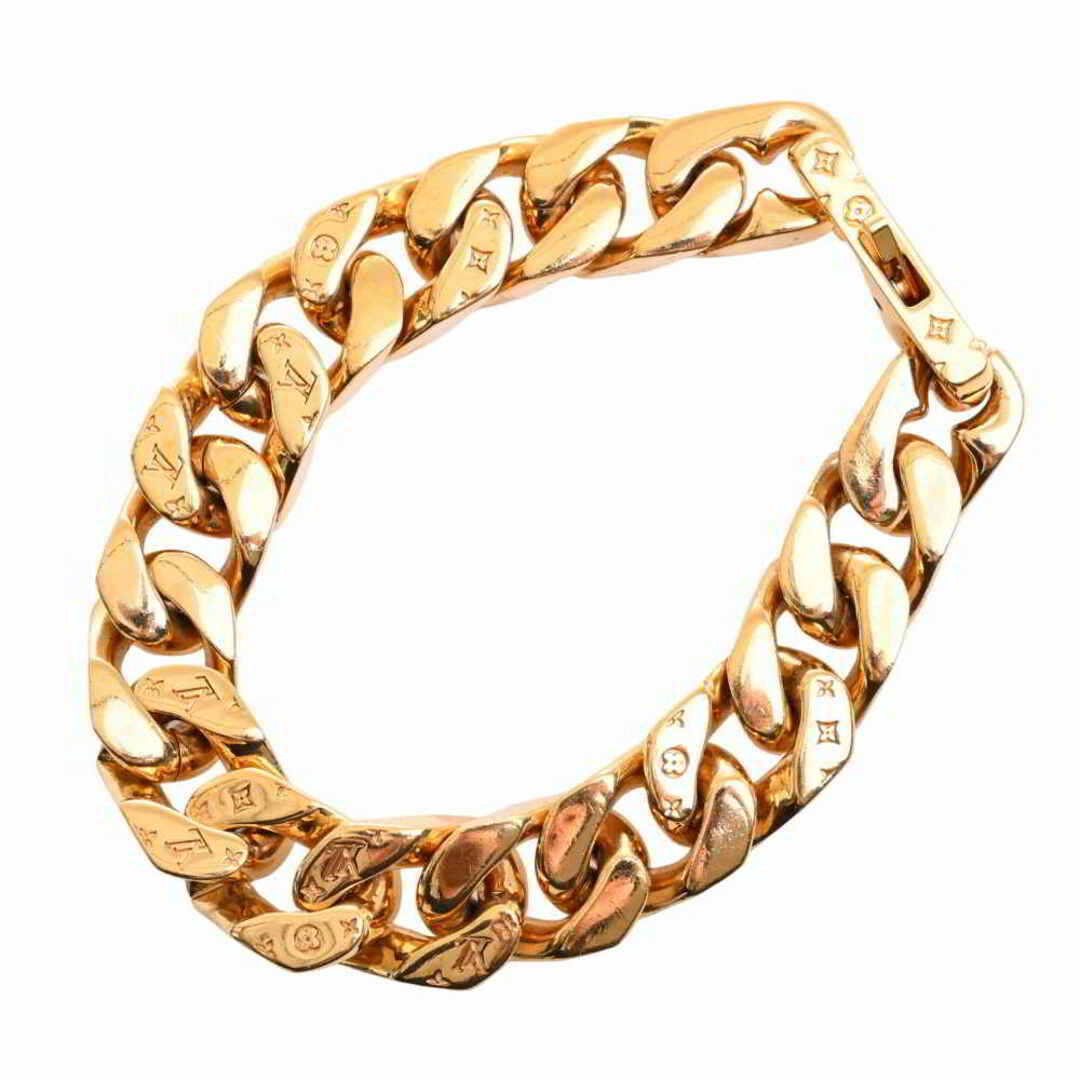 【中古】LOUIS VUITTON ルイヴィトン ブラスレ チェーンリンクス ブレスレット #L M00306 ゴールド by | フリマアプリ ラクマ