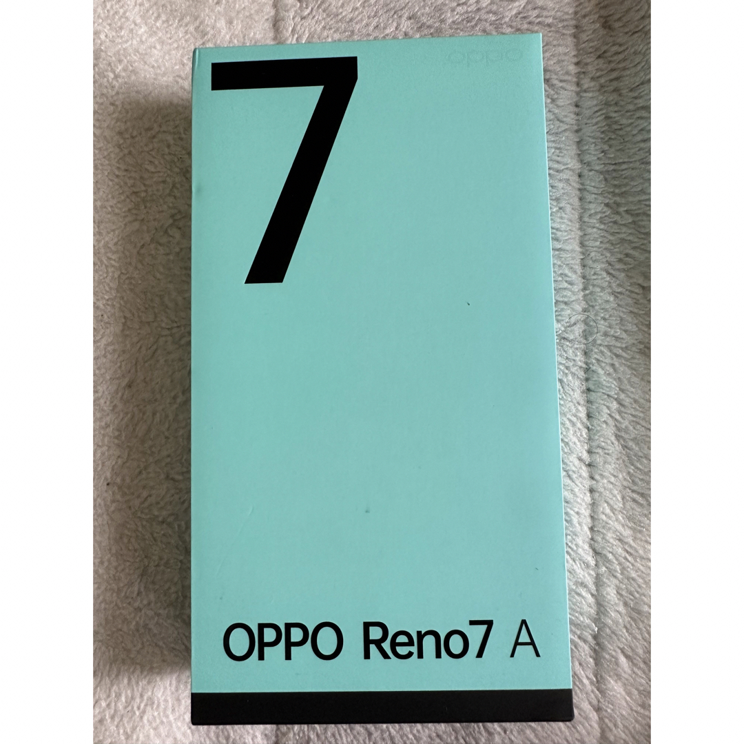 OPPO Reno7A ドリームブルー SIMフリー CPH2353 新品未開封新品未開封一括購入購入日