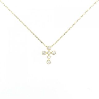 スタージュエリー(STAR JEWELRY)のスタージュエリー クロス ダイヤモンド ネックレス 0.10CT(ネックレス)