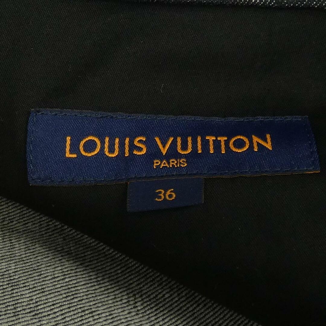 Louis Vuitton 2022-23FW Monogram Unisex Denim Plain Logo Jeans (1AATFL)