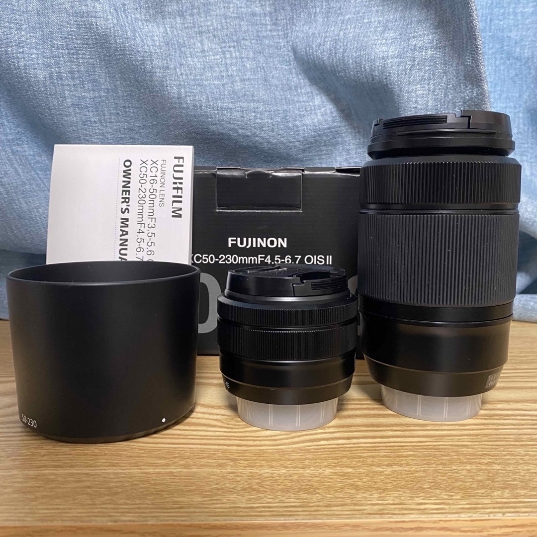 FUJIFILM XC15-45mm XC50-230mm ズームレンズ セット 【公式通販