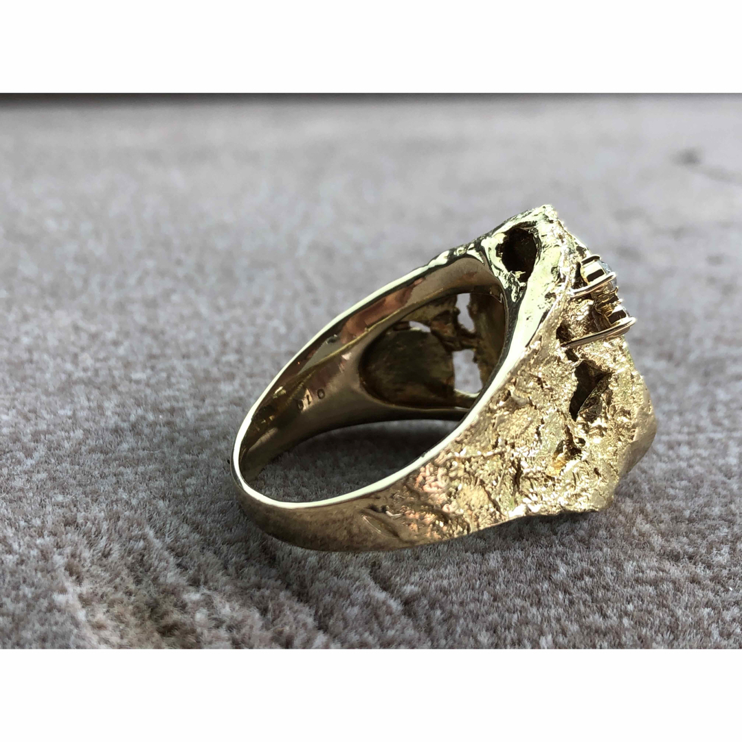 K18 boulder opal ring  メンズのアクセサリー(リング(指輪))の商品写真