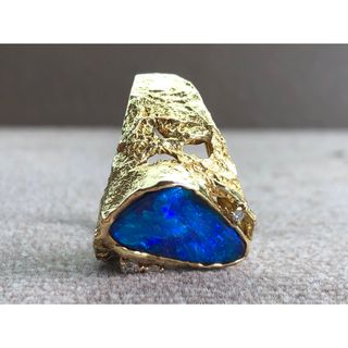 K18 boulder opal ring (リング(指輪))