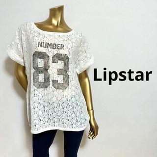 リップスター(LIPSTAR)の【2691】Lipstar 花柄 透けトップス L(シャツ/ブラウス(半袖/袖なし))