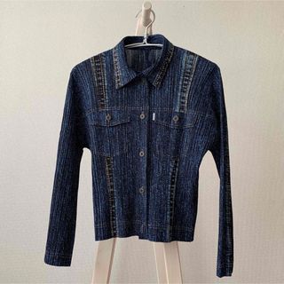 PLEATS PLEASE ISSEY MIYAKE - プリーツプリーズ/デニム転写