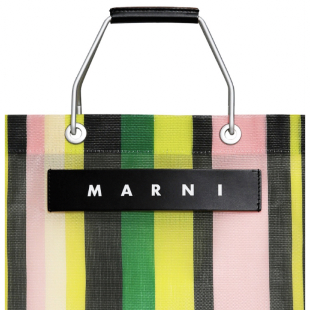 Marni(マルニ)のマルニ　マルニフラワーカフェ　ストライプバッグ　 レディースのバッグ(ハンドバッグ)の商品写真