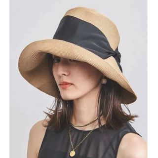 アシーナニューヨーク(Athena New York)の新品・タグ付き❤️美品❤️Athena New York パープル(麦わら帽子/ストローハット)