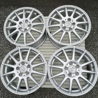 2　アルミホイール　15×6J　インセット+43　5穴100