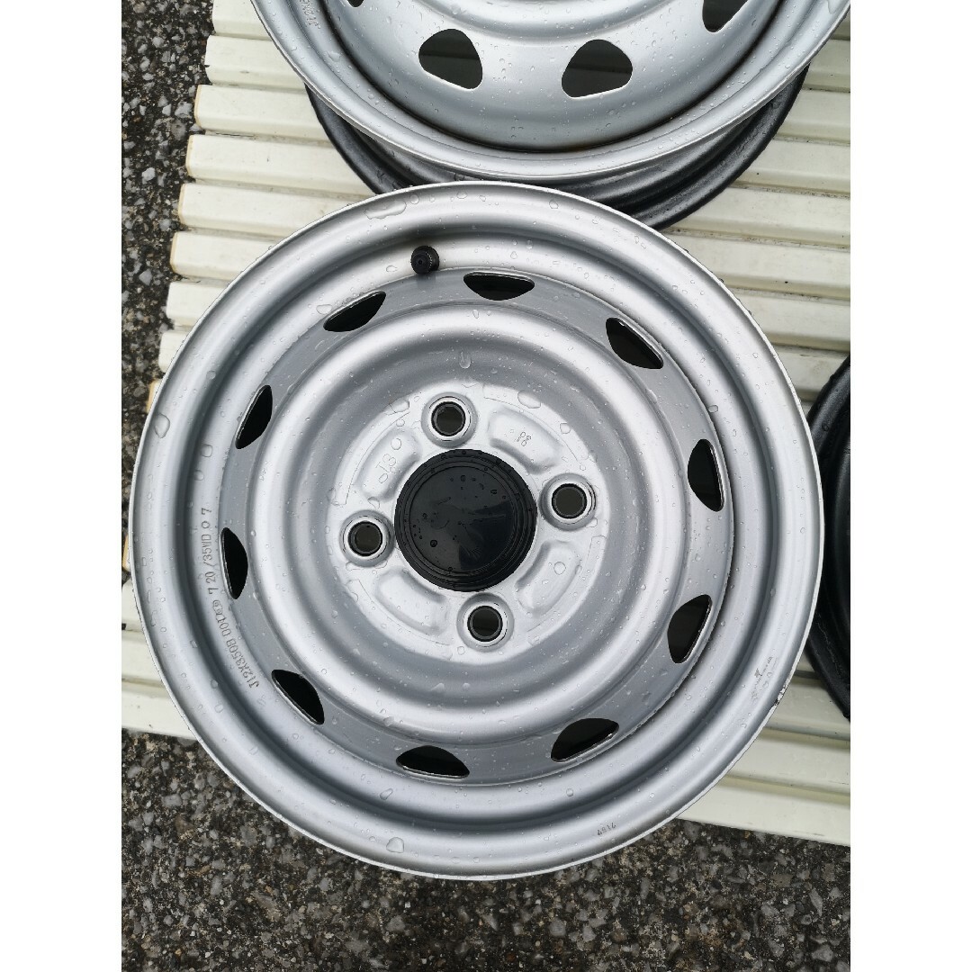 3中古 軽バン用スチールホイール 12×3.5J 4穴×100の通販 by おじゃる丸