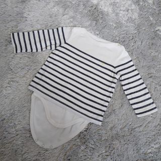 プチバトー(PETIT BATEAU)のプチバトー⛵長袖ボディシャツ(その他)