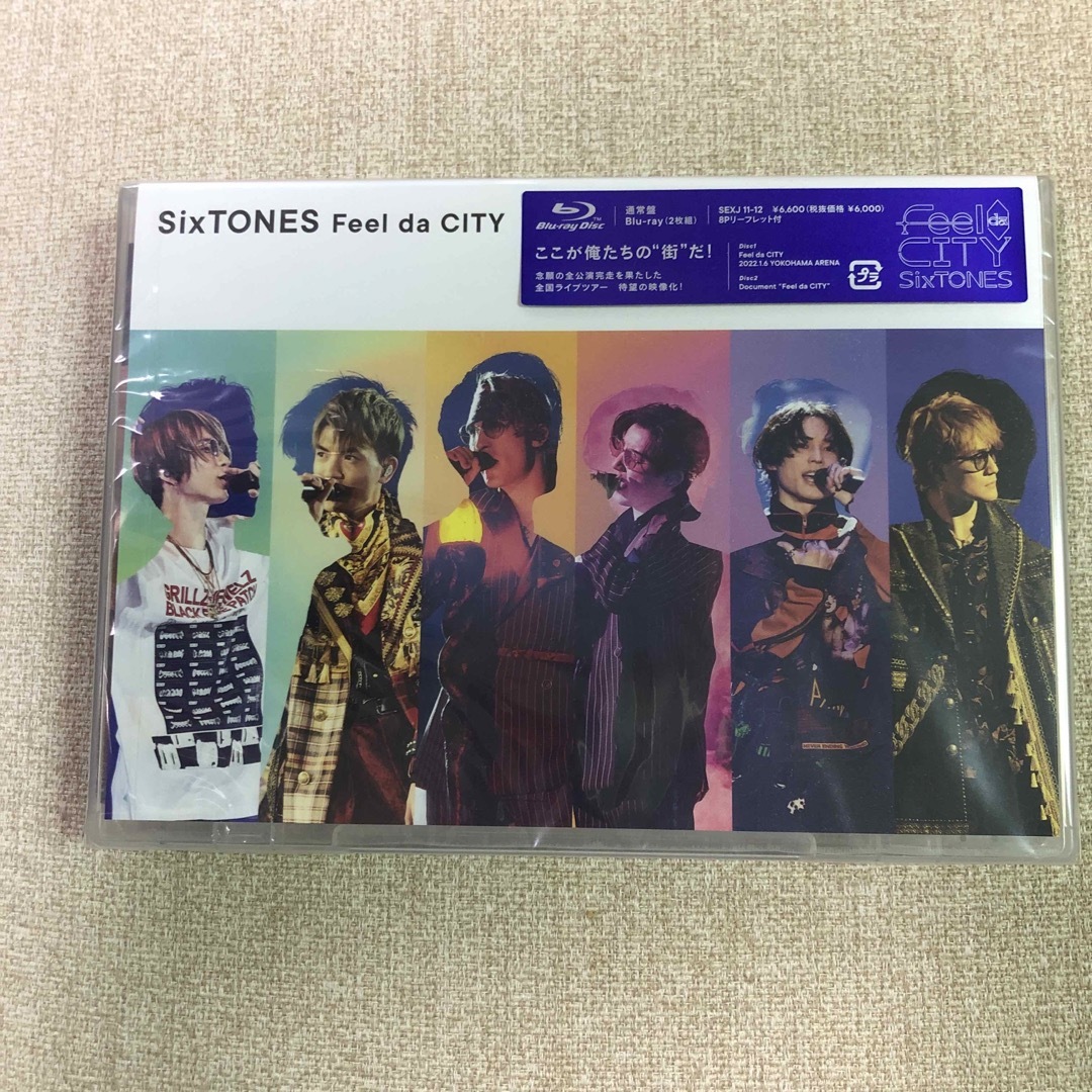 SixTONES - Feel da CITY SixTONES 通常盤 Blu-ray ブルーレイの通販