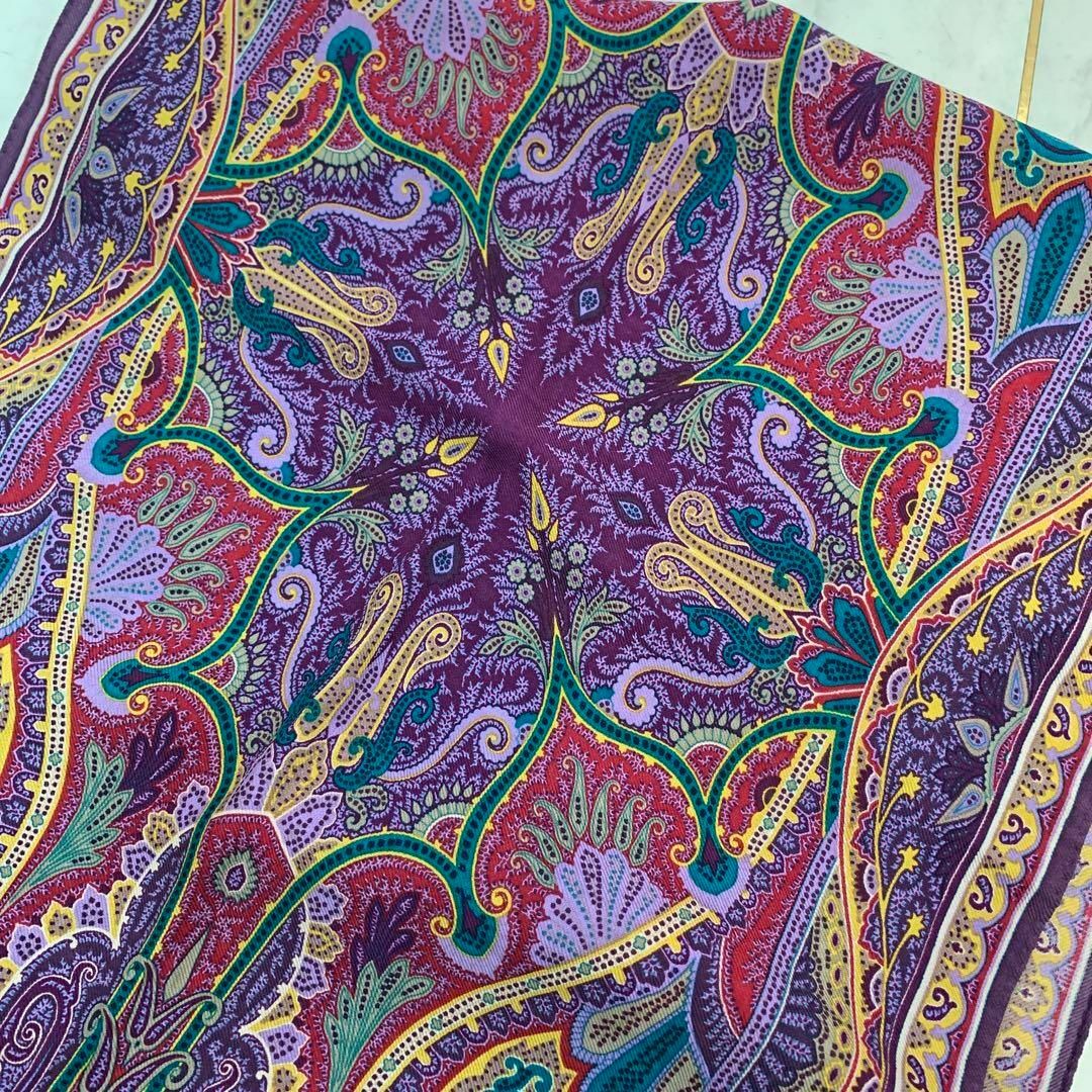 ETRO - ☆未使用品☆ETRO エトロ ストール シルク ウール ペイズリー柄