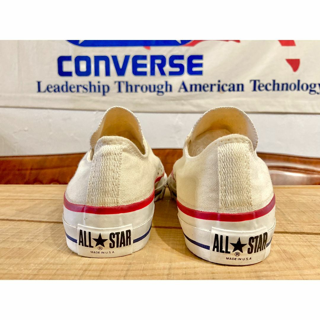 CONVERSE(コンバース)の★80s!USA!コンバース オールスター 生成り デッド ビンテージ 235★ メンズの靴/シューズ(スニーカー)の商品写真