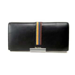 ポールスミス(Paul Smith)の未使用に近い ポールスミス ファスナー長財布小銭入れ付 PSQ033 メンズ(長財布)