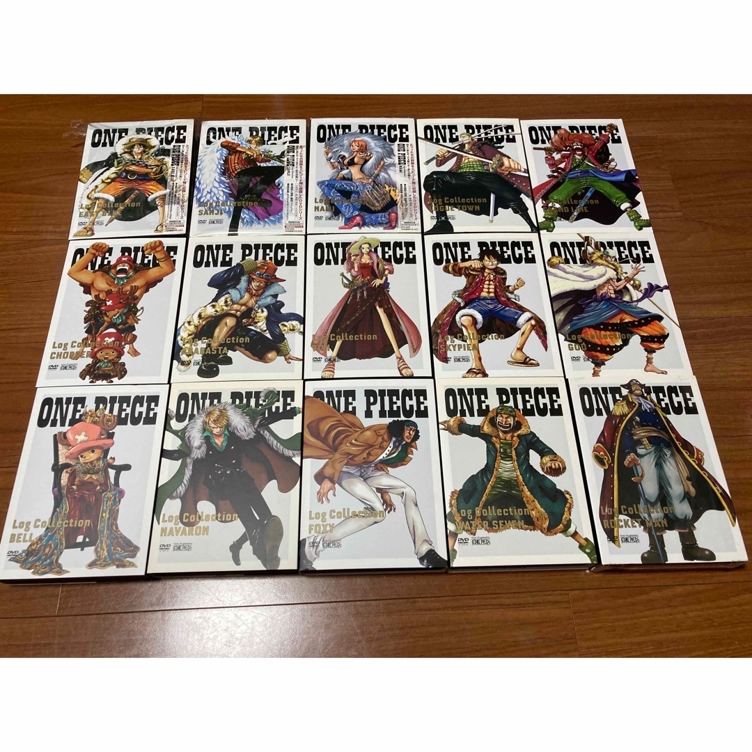 ONE PIECE(ワンピース)のワンピース DVD ログコレクション い1〜15巻セット エンタメ/ホビーのDVD/ブルーレイ(アニメ)の商品写真