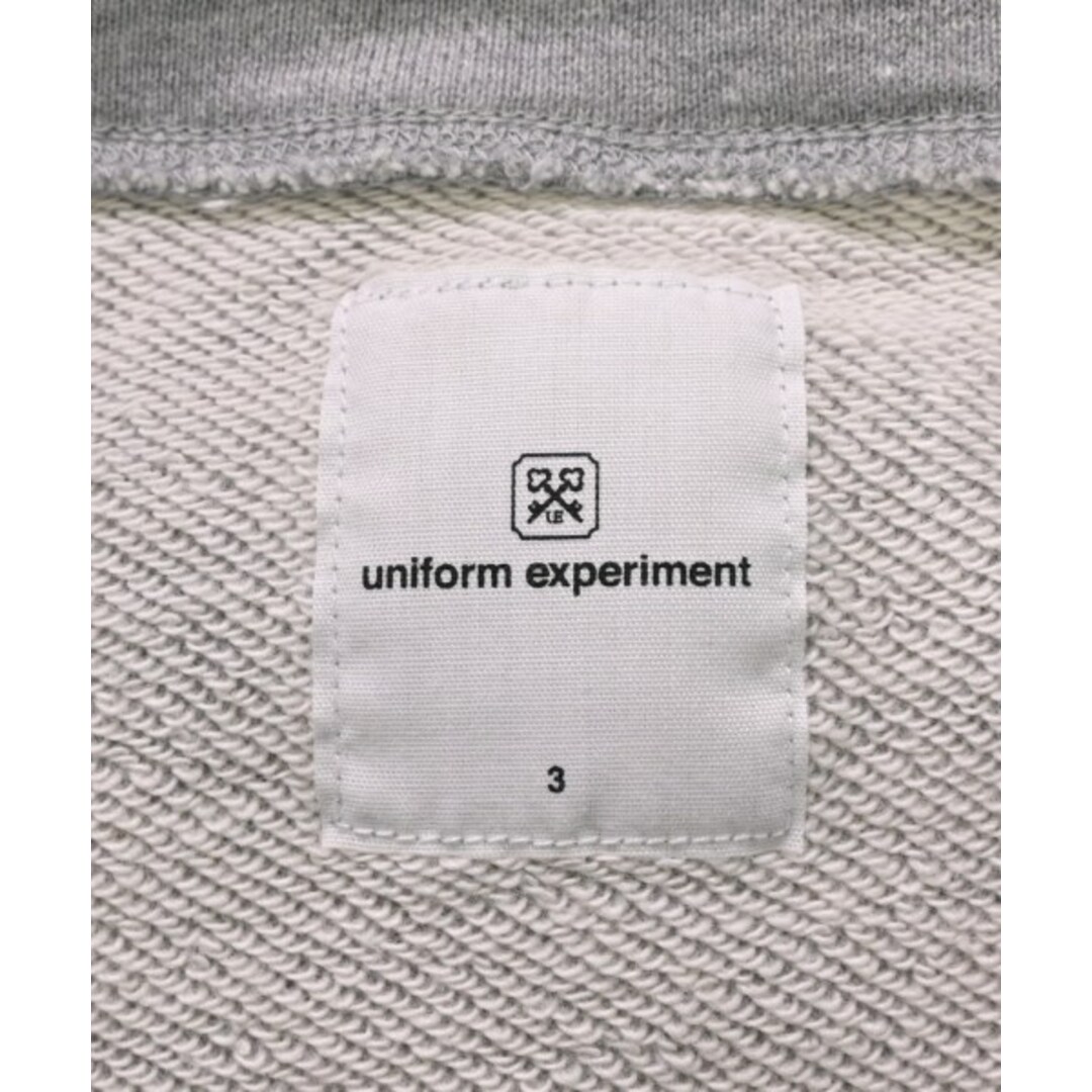 uniform experiment スウェット 3(L位) グレー