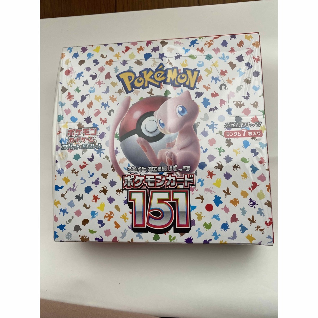 ポケモンカード151BOX  シュリンク付き