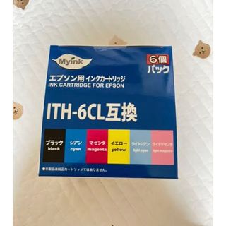 エプソン用　インクカートリッジ　イチョウ　ITH-6cl(PC周辺機器)