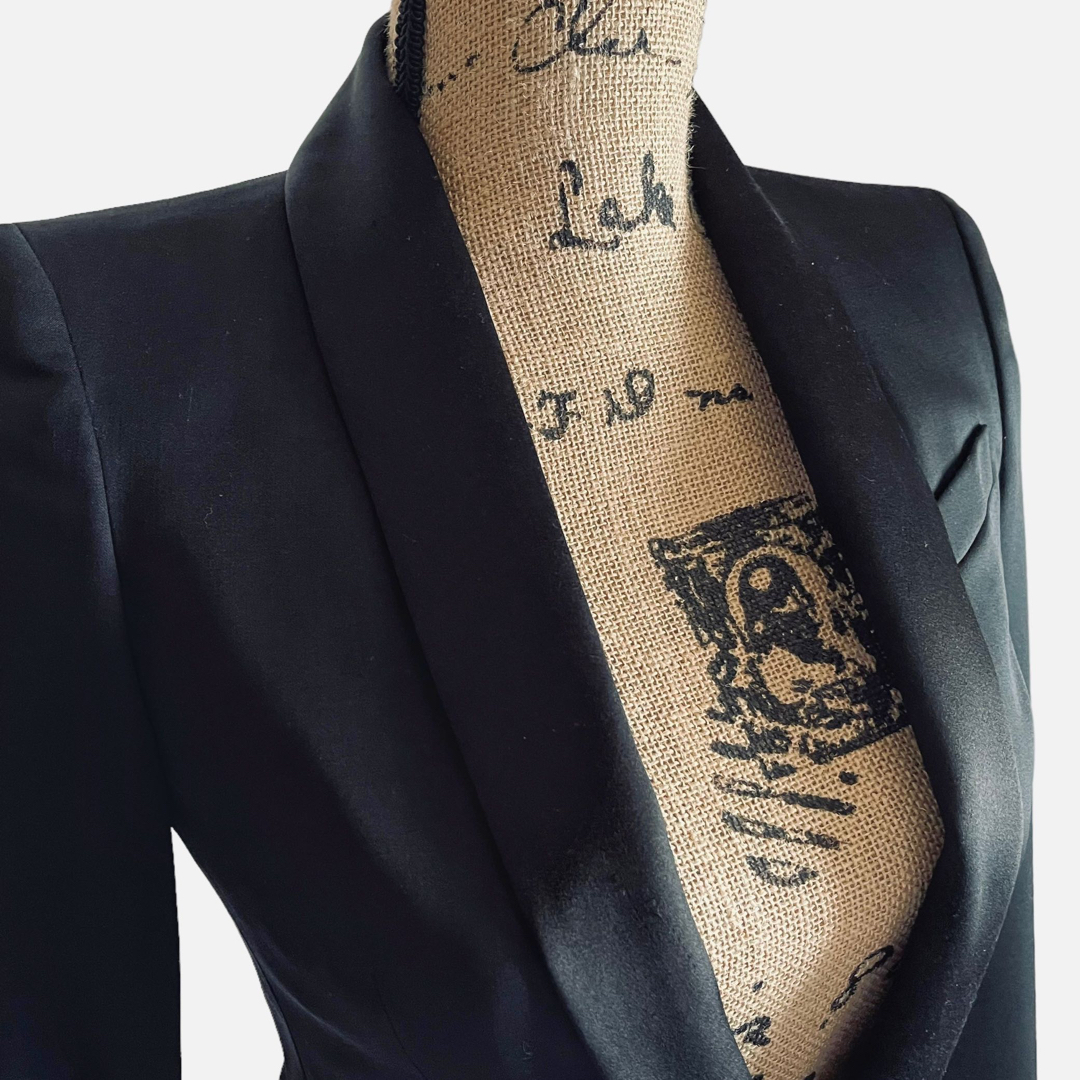 BURBERRY LONDON バーバリーロンドン タキシードジャケット 黒 | ccq