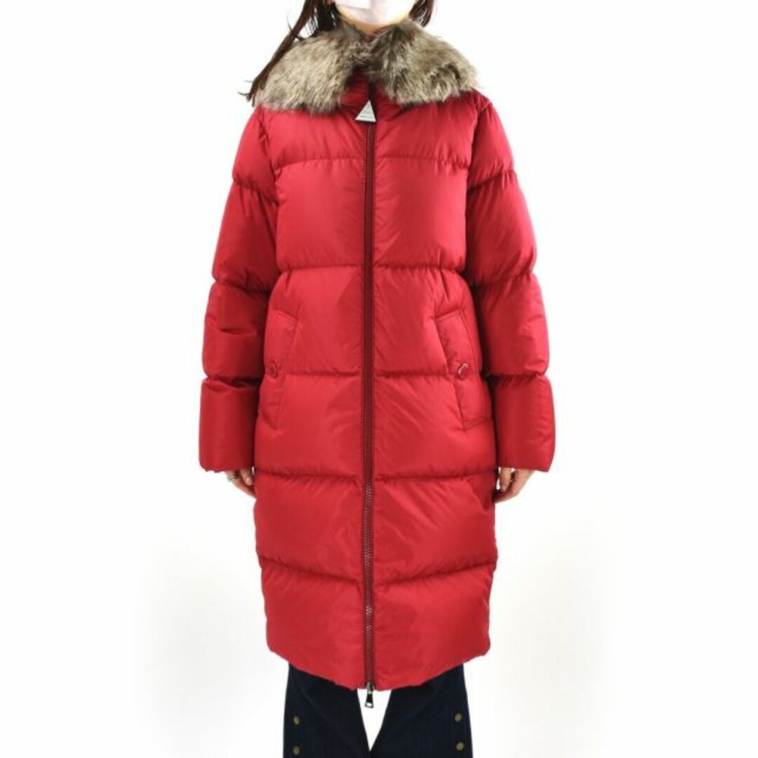 MONCLER(モンクレール)の【RED】モンクレール ダウンジャケット レディースのジャケット/アウター(ダウンジャケット)の商品写真