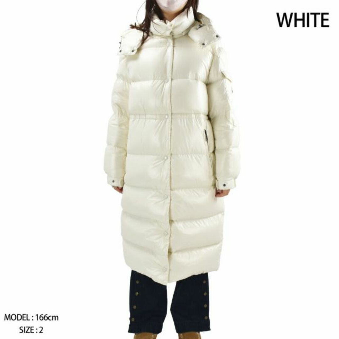 MONCLER - 【WHITE】モンクレール ダウンジャケットの通販 by MONCLER - 【WHITE】モンクレール ダウンジャケットの通販 by