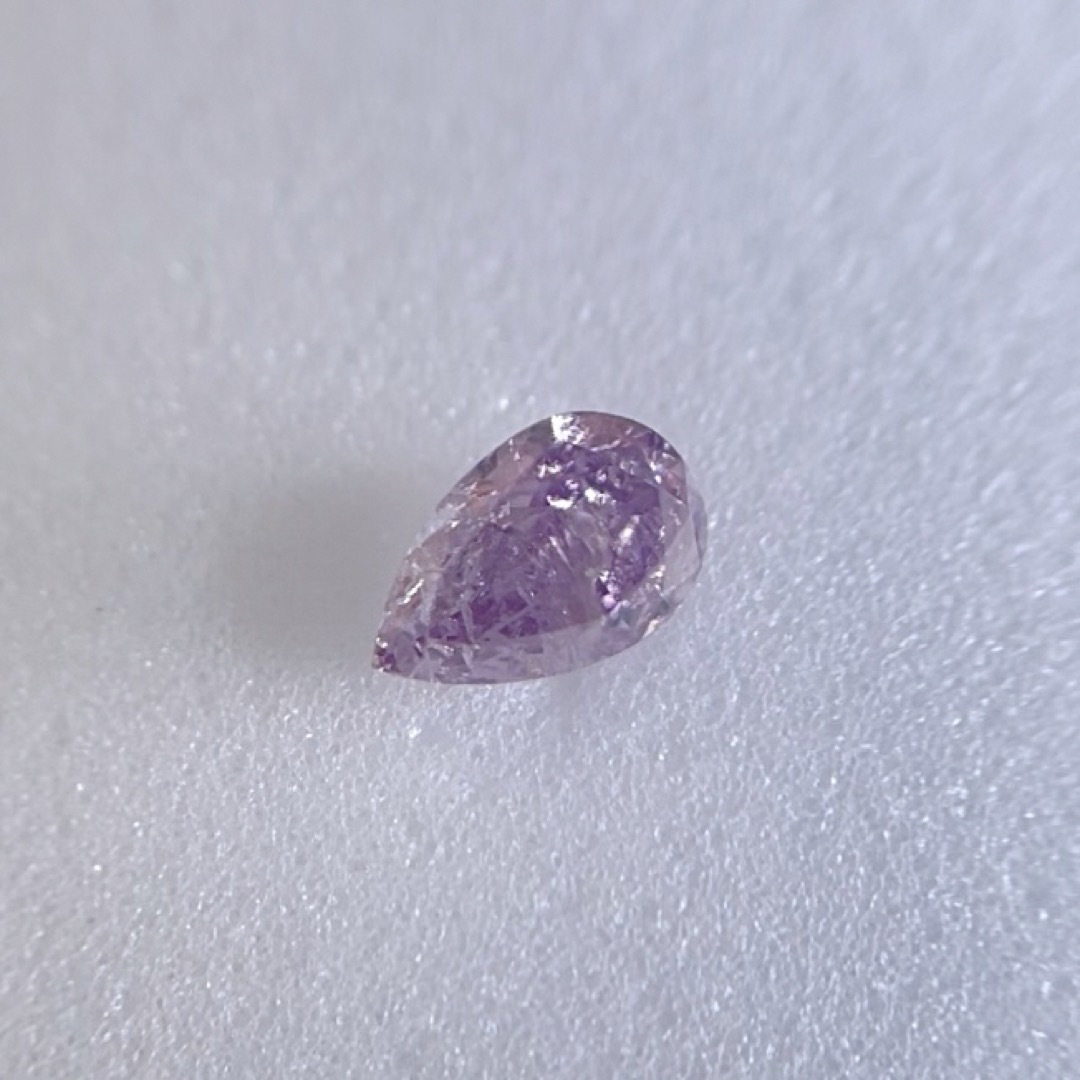 0.218ct 天然ピンクダイヤFANCY DEEP PURPLE PINK | distrasa