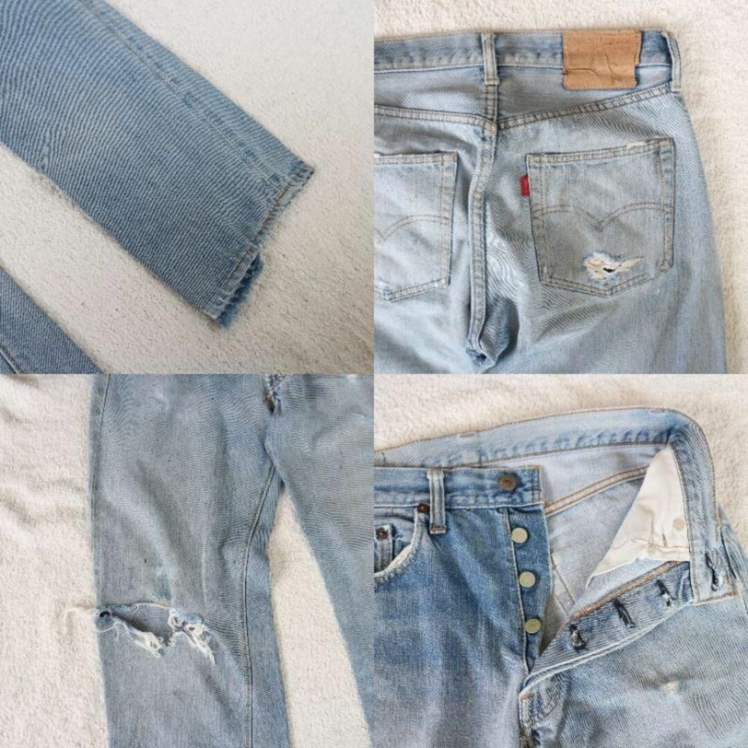 Levi's 501 66前期 オリジナル シングル ヴィンテージ デニム