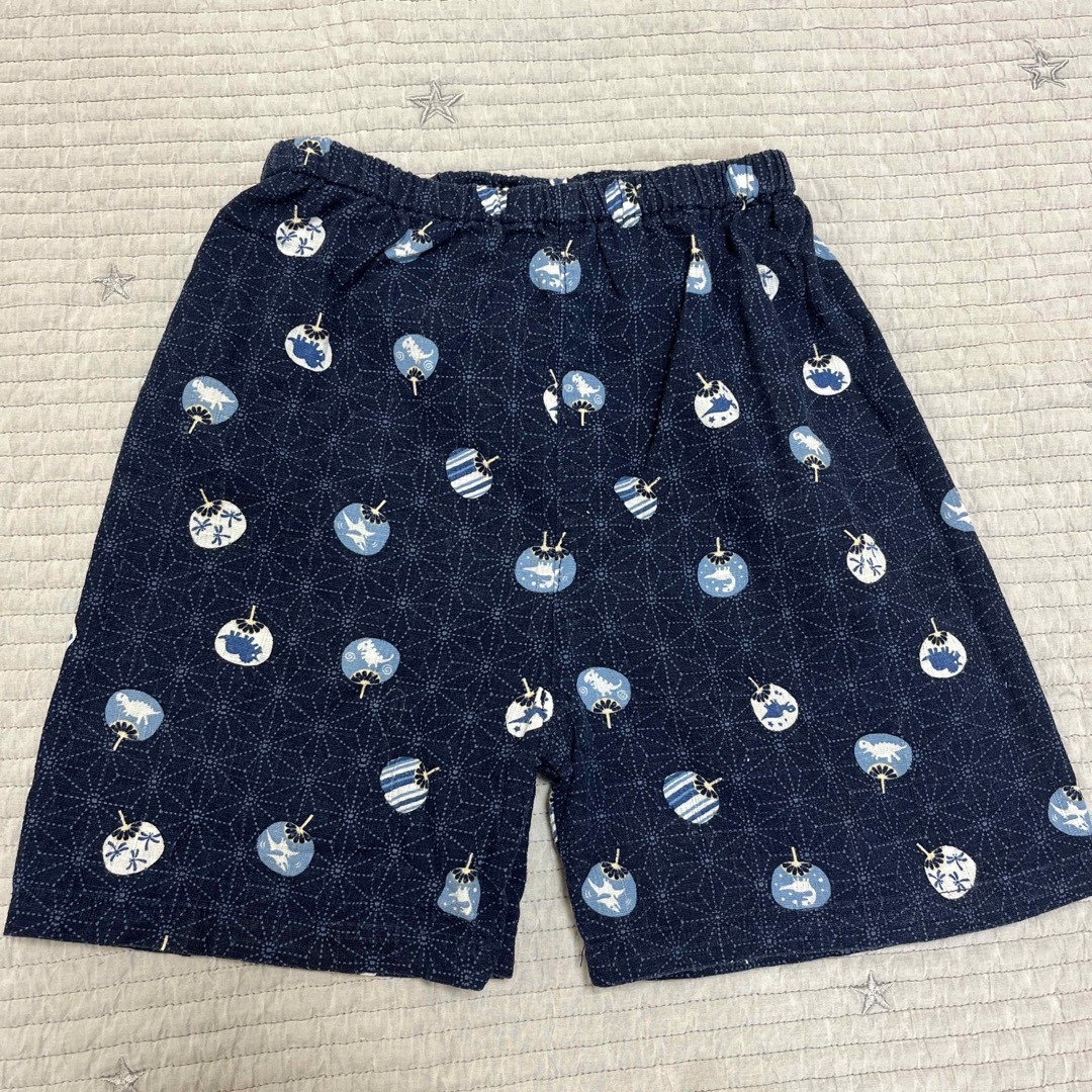 甚平110  キッズ/ベビー/マタニティのキッズ服男の子用(90cm~)(甚平/浴衣)の商品写真