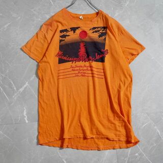 ヘインズ(Hanes)のHanes 70s Tシャツ　USA製　XLサイズ　ヴィンテージ(Tシャツ/カットソー(半袖/袖なし))